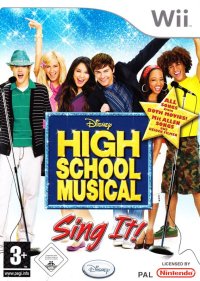 High School Musical: Sing It PAL Wii box art